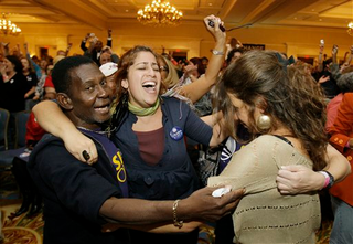 Illustration for article titled Obama Wins!!